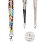 Lanyard de papel con semillas