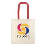 Bolsa algodón asa color