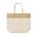 Bolsa térmica de yute y algodon