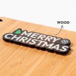 Libreta navideña de bambú