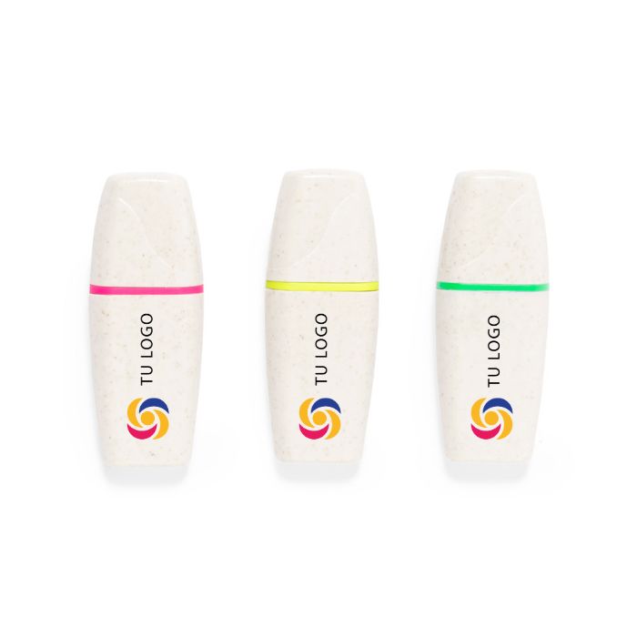 Set de 3 marcadores fluorescentes