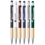 Bolígrafo puntero bambú Zabox