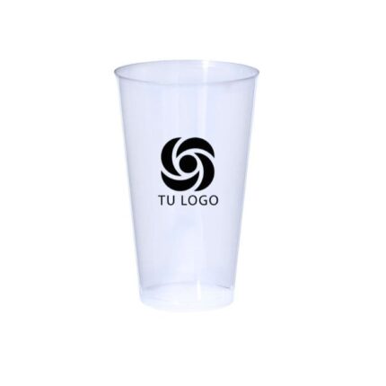 Vaso reutilizable de plástico