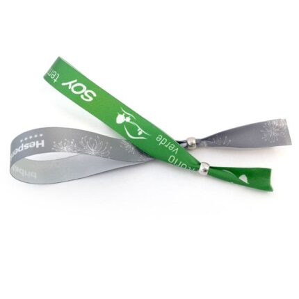 pulsera sublimada a todo color reciclada