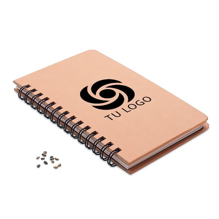 Cuaderno ecológico con semillas Cuaderno ecológico con semillas