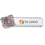 Regla transparente con lupa Lasta