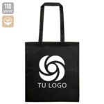 Bolsa algodón negro Roula