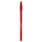 bic style boligrafo clear rojo