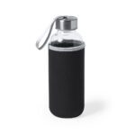 Bidón cristal con funda Dokath 420ml