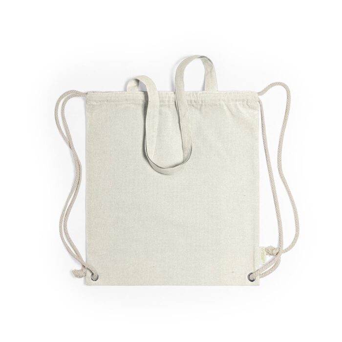 Bolsa mochila de cuerdas algodón Fenin