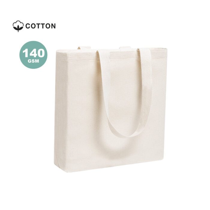 Bolsa algodón con fuelle Helfy