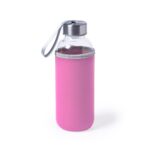 Bidón cristal con funda Dokath 420ml