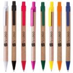 Bolígrafo cartón reciclado Tori