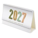 Calendario 2027 Sobremesa