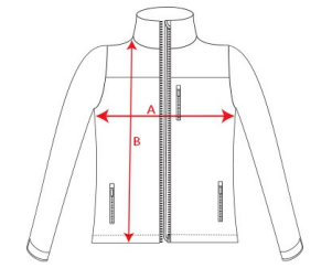 Tabla de tallas softshell