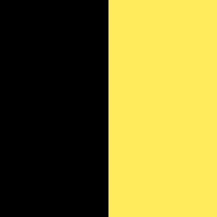 negro y amarillo fluor