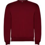 sudadera clásica granate