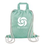 Bolsa mochila algodón reciclado