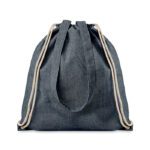 Bolsa RPET con cuerdas y asas largas Duo