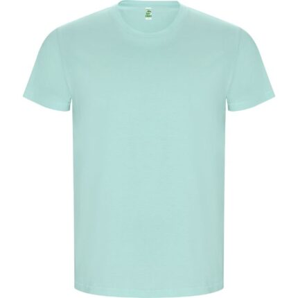 Camiseta algodón orgánico Golden verde menta