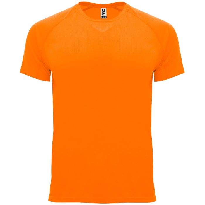 Camiseta técnica Bahrain naranja fluor