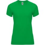 Camiseta técnica Bahrain Woman verde helecho