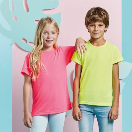 Camiseta deportiva flúor Akita