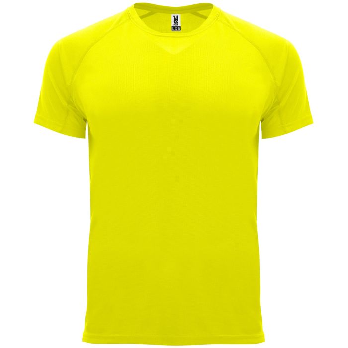 Camiseta técnica Bahrain amarillo fluor