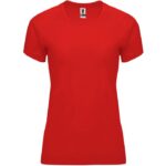 Camiseta técnica Bahrain Woman rojo