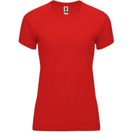 Camiseta técnica Bahrain Woman rojo