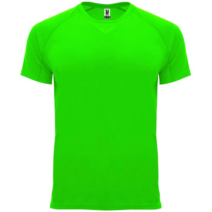 Camiseta técnica Bahrain verde fluor