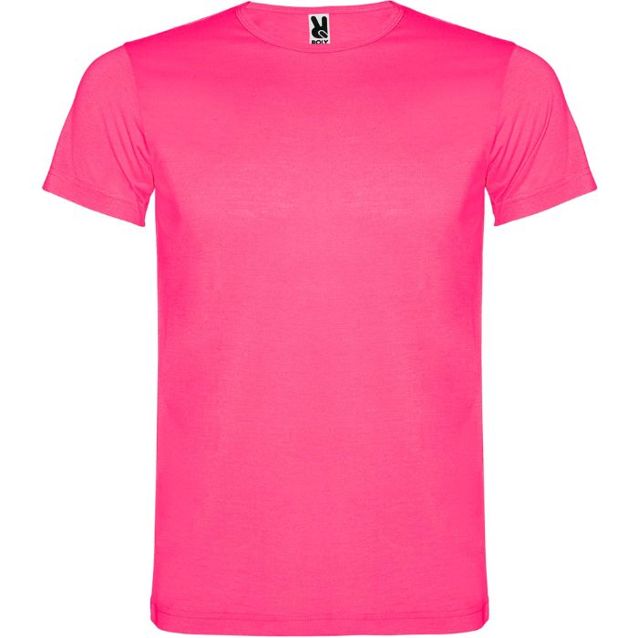 Camiseta deportiva flúor Akita rosa