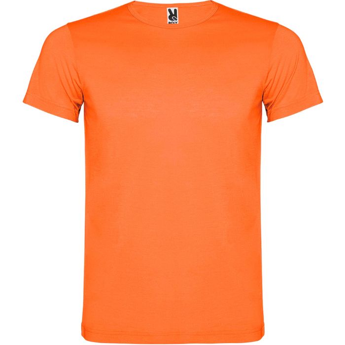 Camiseta deportiva flúor Akita naranja