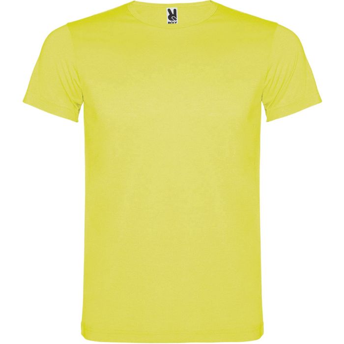 Camiseta deportiva flúor Akita amarillo