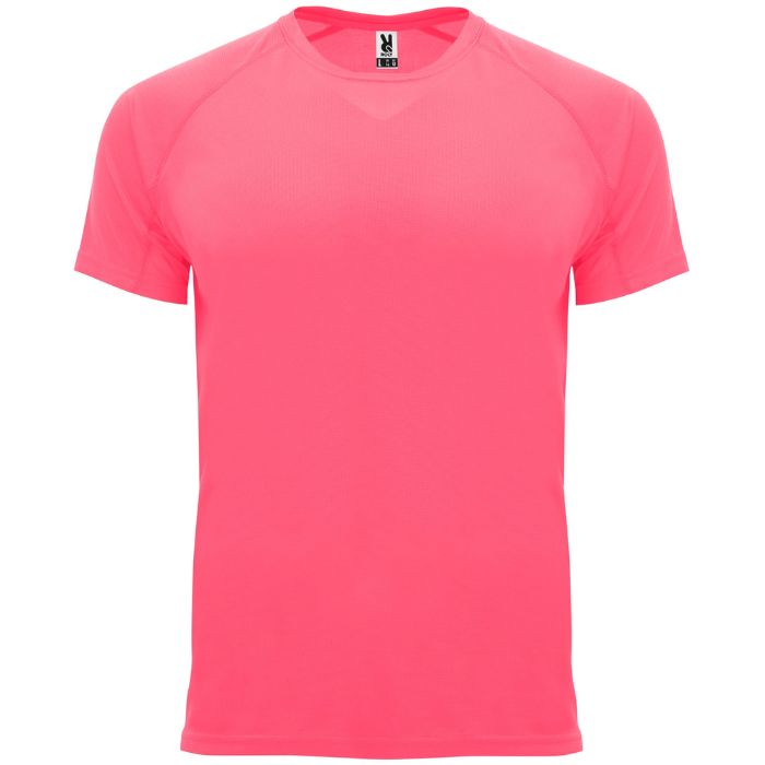 Camiseta técnica Bahrain rosa lady fluor
