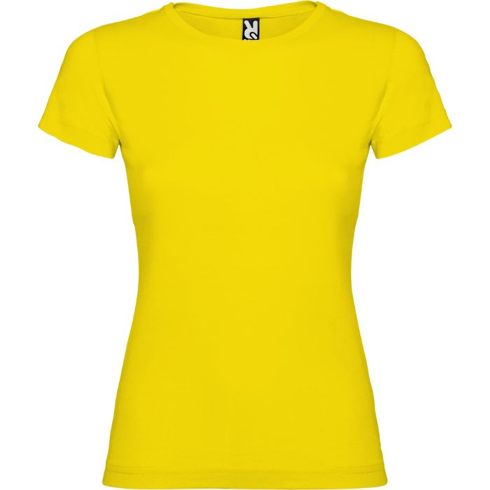 Camiseta mujer Jamaica amarillo
