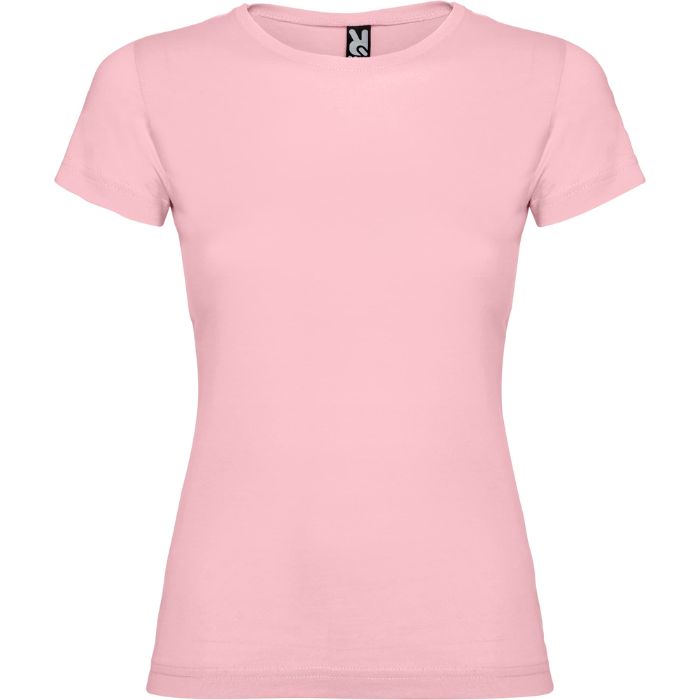 Camiseta mujer Jamaica rosa claro