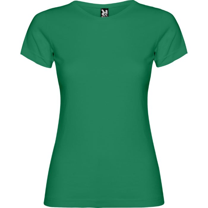 Camiseta mujer Jamaica verde kelly