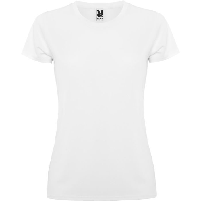 Camiseta técnica Montecarlo Woman blanco