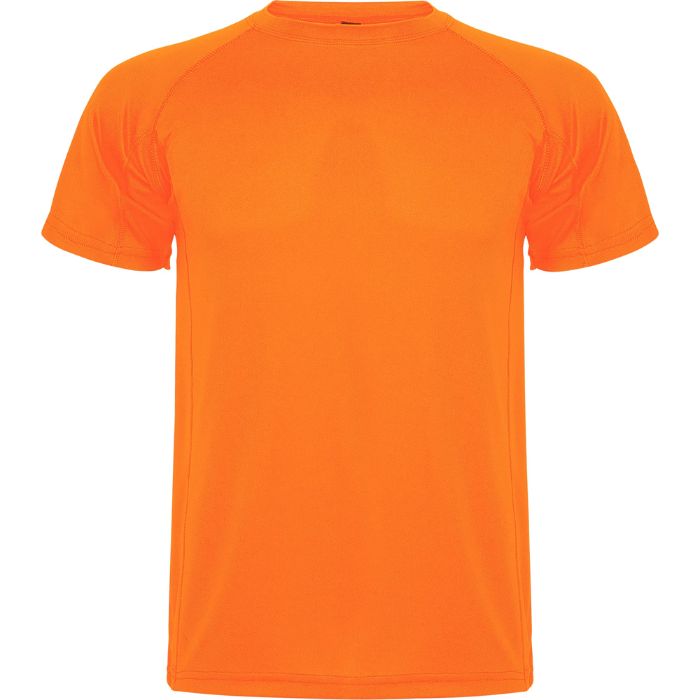 Camiseta técnica Montecarlo naranja fluor