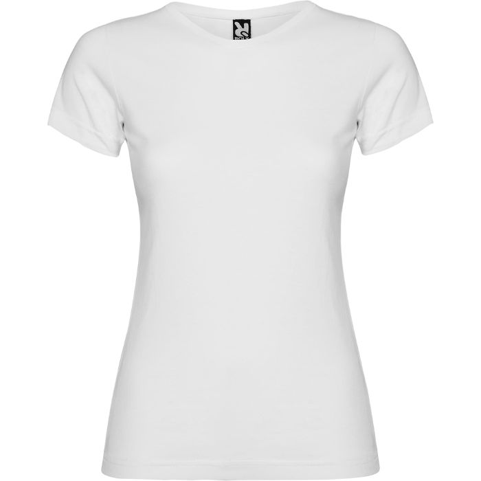 Camiseta mujer Jamaica blanco