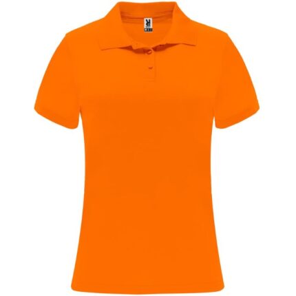 Polo Monzha woman naranja fluor