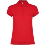 Polo star woman rojo