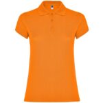 Polo star woman naranja