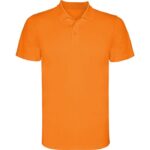 Polo técnico Monzha naranja fluor