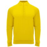 Sudadera media cremallera Epiro amarillo
