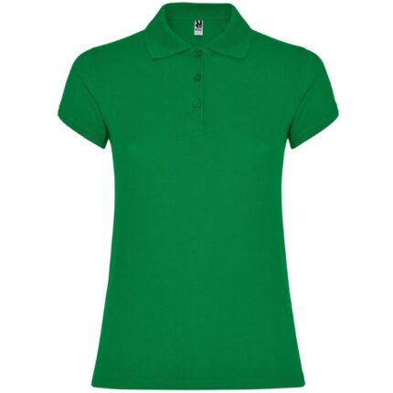 Polo star woman verde tropical