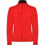 Chaqueta softshell Nebraska Woman rojo