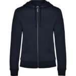 Sudadera cremallera mujer Veleta marino