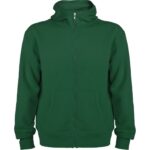 Sudadera cremallera Montblanc verde botella